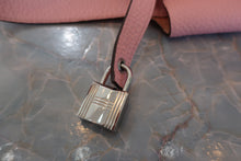 将图片加载到图库查看器，HERMES PICOTIN LOCK PM Clemence leather Rose sakura U刻印 Hand bag 600120097
