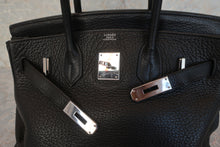 将图片加载到图库查看器，HERMES BIRKIN 30 Clemence leather Black □I刻印 Black 600100168
