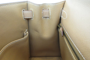 HERMES／エルメス ケリー28 クシュベル ナチュラル □B刻印 ショルダーバッグ 700050218