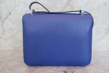 画像をギャラリービューアに読み込む, HERMES／エルメス コンスタンス3 24 ヴォーエプソン ブルーエレクトリック □O刻印 ショルダーバッグ 800010009
