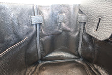 将图片加载到图库查看器，HERMES BIRKIN 30 Clemence leather Black □I刻印 Black 600100168
