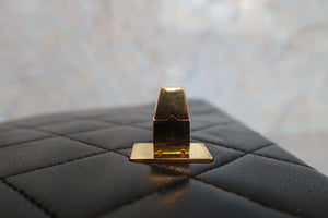 CHANEL/香奈儿 CF 双盖 双链 肩背包 羊皮 Black/Gold hadware(黑色/金色金属) 肩背包  600090101