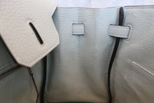 Load image into Gallery viewer, HERMES BIRKIN 25 Togo leather Gris neve B Engraving Hand bag 600070034
