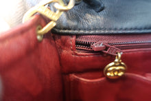 Load image into Gallery viewer, CHANEL Mini Matelasse single flap chain shoulder bag Lambskin Black/Gold hadware Shoulder bag 800020241
