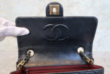 画像をギャラリービューアに読み込む, CHANEL/シャネル ミニマトラッセシングルフラップチェーンショルダーバッグ ラムスキン ブラック/ゴールド金具 ショルダーバッグ 700100117
