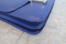 画像をギャラリービューアに読み込む, HERMES／エルメス コンスタンス3 24 ヴォーエプソン ブルーエレクトリック □O刻印 ショルダーバッグ 800010009
