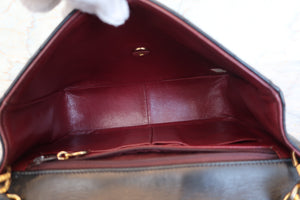 CHANEL Mini Matelasse single flap chain shoulder bag Lambskin Black/Gold hadware Shoulder bag 700090054