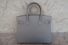 将图片加载到图库查看器，HERMES BIRKIN 30 Togo leather Blue pale T刻印 Hand bag 600100097
