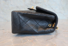 画像をギャラリービューアに読み込む, CHANEL/シャネル ミニマトラッセシングルフラップチェーンショルダーバッグ ラムスキン ブラック/ゴールド金具 ショルダーバッグ 800030025

