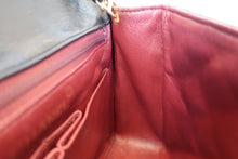 画像をギャラリービューアに読み込む, CHANEL/シャネル ミニマトラッセシングルフラップチェーンショルダーバッグ ラムスキン ブラック/ゴールド金具 ショルダーバッグ 700100117
