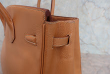画像をギャラリービューアに読み込む, HERMES／エルメス バーキン35 アルデンヌ ナチュラル □C刻印 ハンドバッグ 800040135
