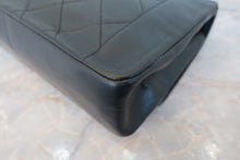 画像をギャラリービューアに読み込む, CHANEL/シャネル ダイアナマトラッセチェーンショルダーバッグ ラムスキン ブラック/ゴールド金具 ショルダーバッグ 800020141
