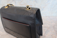 画像をギャラリービューアに読み込む, CHANEL/シャネル 2.55台形チェーンショルダーバッグ ラムスキン ブラック/ゴールド金具 ショルダーバッグ 700100111
