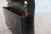 画像をギャラリービューアに読み込む, CHANEL/シャネル ダイアナマトラッセチェーンショルダーバッグ ラムスキン ブラック/ゴールド金具 ショルダーバッグ 800020141
