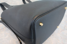 Load image into Gallery viewer, HERMES PICOTIN LOCK MM Clemence leather Black C Engraving Hand bag 800090077

