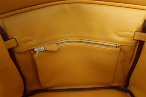 HERMES BIRKIN 25 Swift leather Soleil □M刻印 Hand bag 600050177