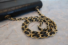 画像をギャラリービューアに読み込む, CHANEL/シャネル 2.55台形チェーンショルダーバッグ ラムスキン ブラック/ゴールド金具 ショルダーバッグ 700100111
