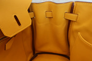 HERMES BIRKIN 25 Swift leather Soleil □M刻印 Hand bag 600050177