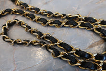 画像をギャラリービューアに読み込む, CHANEL/シャネル 2.55台形チェーンショルダーバッグ ラムスキン ブラック/ゴールド金具 ショルダーバッグ 700100111
