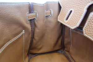 HERMES／エルメス バーキン25 トゴ ゴールド □I刻印 ハンドバッグ 700060252