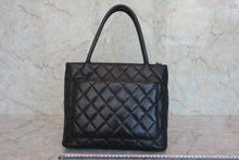 将图片加载到图库查看器，CHANEL/香奈儿 复刻 托特包 荔枝皮 Black/Silver hadware(黑色/银色金属) 托特包 800060203
