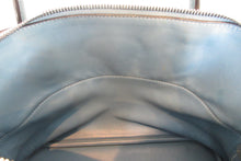 将图片加载到图库查看器，HERMES／BOLIDE 31 Clemence leather Blue jean □Q刻印 Shoulder bag 700010186
