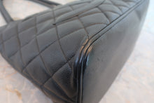 将图片加载到图库查看器，CHANEL/香奈儿 复刻 托特包 荔枝皮 Black/Silver hadware(黑色/银色金属) 托特包 800060203
