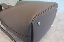 Load image into Gallery viewer, HERMES PICOTIN LOCK MM Clemence leather Etain C Engraving Hand bag 800090083
