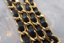 画像をギャラリービューアに読み込む, CHANEL/シャネル ミニマトラッセシングルフラップチェーンショルダーバッグ ラムスキン ブラック/ゴールド金具 ショルダーバッグ 800020086
