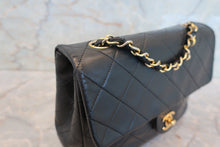 画像をギャラリービューアに読み込む, CHANEL/シャネル ミニマトラッセシングルフラップチェーンショルダーバッグ ラムスキン ブラック/ゴールド金具 ショルダーバッグ 700100110
