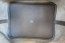 Load image into Gallery viewer, HERMES PICOTIN LOCK MM Clemence leather Etain C Engraving Hand bag 800090083
