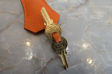 Load image into Gallery viewer, HERMES BIRKIN 35 Clemence leather Orange □G Engraving Hand bag 700050104
