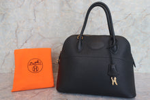 画像をギャラリービューアに読み込む, HERMES／エルメス ボリード31 フィヨルド ブラック □H刻印 ハンドバッグ 700110040
