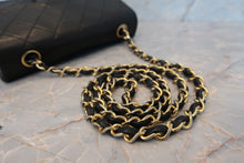 画像をギャラリービューアに読み込む, CHANEL/シャネル ミニマトラッセシングルフラップチェーンショルダーバッグ ラムスキン ブラック/ゴールド金具 ショルダーバッグ 700100110
