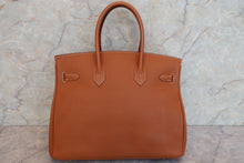 将图片加载到图库查看器，HERMES BIRKIN 35 Togo leather Gold □I刻印 Hand bag 600080098
