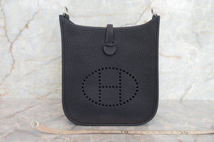 HERMES／エルメス エブリンTPM トリヨンクレマンス キャバン W刻印 ショルダーバッグ 700030254