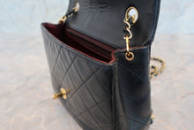 画像をギャラリービューアに読み込む, CHANEL/シャネル ミニマトラッセシングルフラップチェーンショルダーバッグ ラムスキン ブラック/ゴールド金具 ショルダーバッグ 700100110
