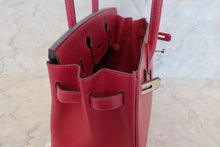Load image into Gallery viewer, HERMES BIRKIN 30 Epsom leather Rouge Grenet A Engraving Hand bag 500090107
