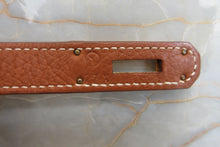 Load image into Gallery viewer, HERMES BIRKIN 35  Clemence leather Brown 〇Y Engraving Hand bag 700030027
