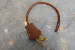 HERMES BIRKIN 35  Clemence leather Brown 〇Y Engraving Hand bag 700030027