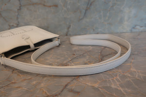 HERMES／エルメス エブリンTPM ヴォーエプソン ホワイト □H刻印 ショルダーバッグ 700100104