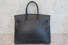 Load image into Gallery viewer, HERMES BIRKIN 35  Ardennes leather Black □A Engraving Hand bag 600080067
