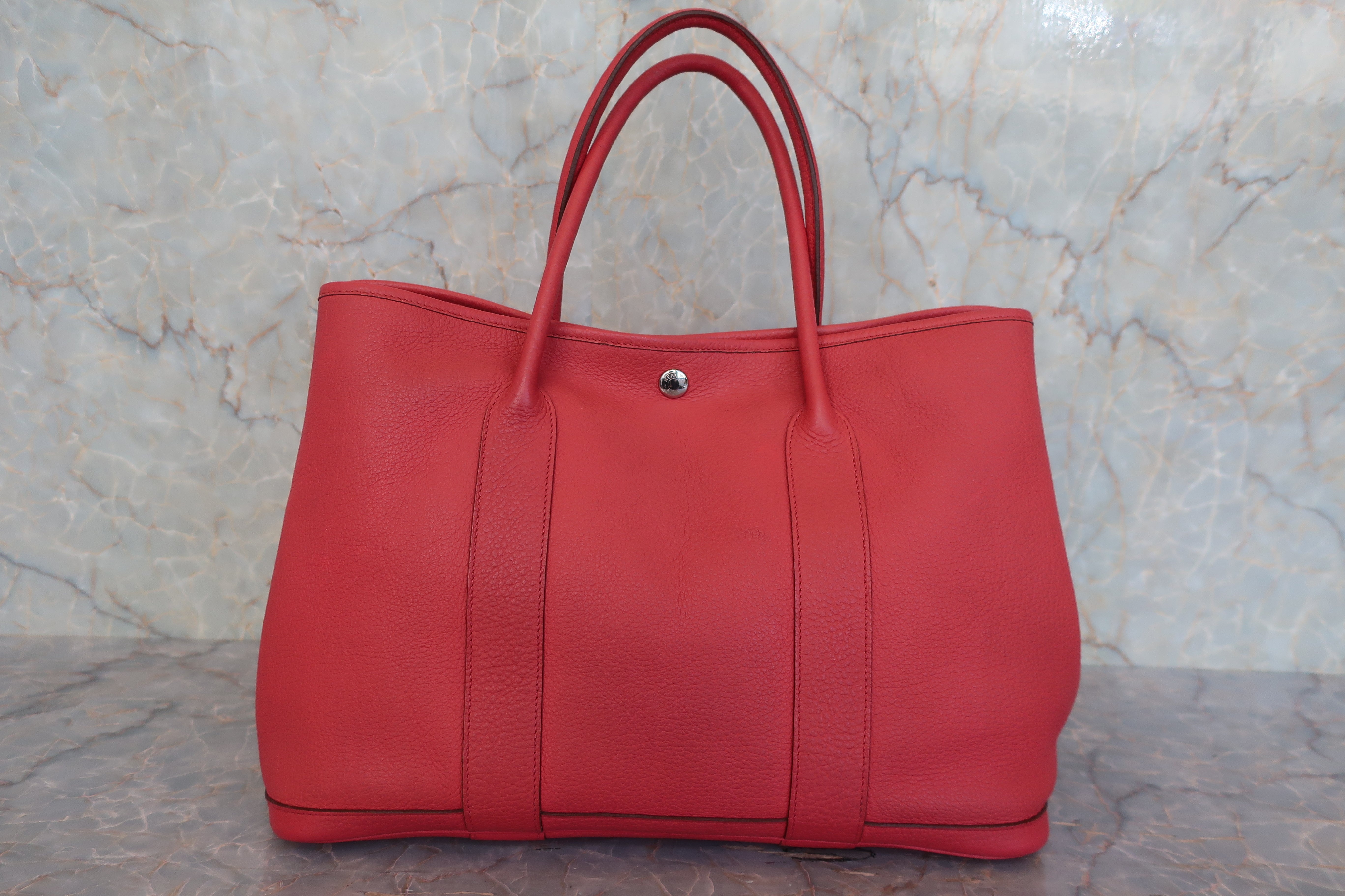 HERMES／エルメス ガーデンパーティPM ネゴンダ ブーゲンビリア □N