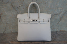 将图片加载到图库查看器，HERMES BIRKIN 25 Epsom leather White □M刻印 Hand bag 600090144
