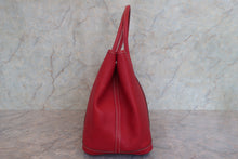将图片加载到图库查看器，HERMES GARDEN PARTY PM Negonda leather Rouge □L刻印 Tote bag 700120106
