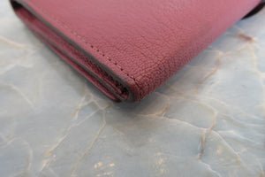 HERMES  Bearn Dupri Chevre myzore goatskim Tosca □P刻印 Wallet 700050132