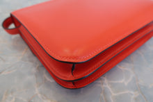 Load image into Gallery viewer, HERMES CONSTANCE3 MINI Box carf leather Rouge piment A Engraving Shoulder bag 700090103
