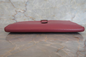 HERMES  Bearn Dupri Chevre myzore goatskim Tosca □P刻印 Wallet 700050132