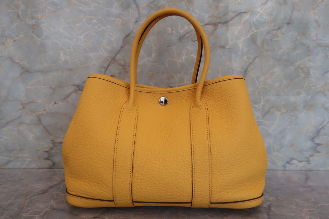 HERMES／エルメス ガーデンパーティＴＰＭ ネゴンダ ジョーヌ トートバッグ 700060261
