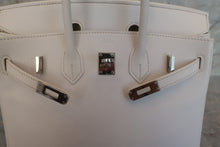 将图片加载到图库查看器，HERMES BIRKIN 25 Epsom leather White □M刻印 Hand bag 600090144
